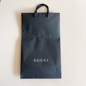 Gucci Dark Charcoal Gift Bag